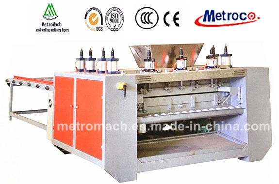 Plywood Four Edge Cutting Saw and Putty Machine Line