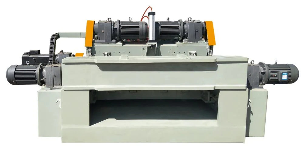 Automatic Face Veneer Peeler Veneer Spindless Peeling Machine 4FT 8FT Spindless Core Veneer Peeling Machine for 1.5-2.5mm Veneer Plywood Machine